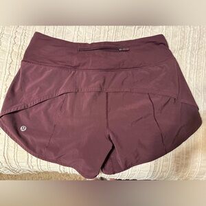 Lululemon Speed Up Shorts